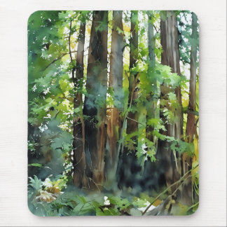 Landschaftliche Mousepad in kräftiger Farbe