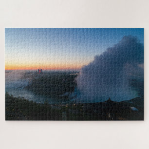 Landschaftliche Niagara fällt im Morgengrauen, Kan