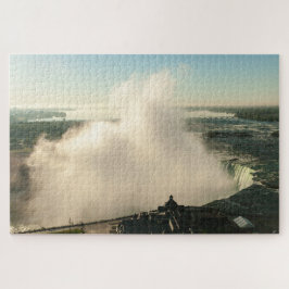 Landschaftliche Niagara fällt im Morgengrauen, Kan