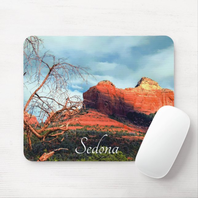 Landschaftliche Rote Felsen von Sedona Mousepad (Mit Mouse)
