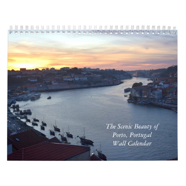 Landschaftliche Schönheit des Porto-Wall-Kalenders Kalender (Titelbild)