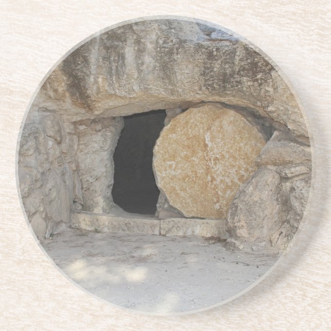 Landschaftliche Serie - Jesus Tomb Untersetzer (Vorne)