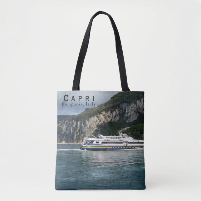 Landschaftliche Sicht auf das Fahrgastschiff in Ca Tasche (Vorderseite)
