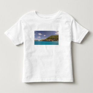 Landschaftliche Sicht auf die Bitter End Yacht Clu Kleinkind T-shirt
