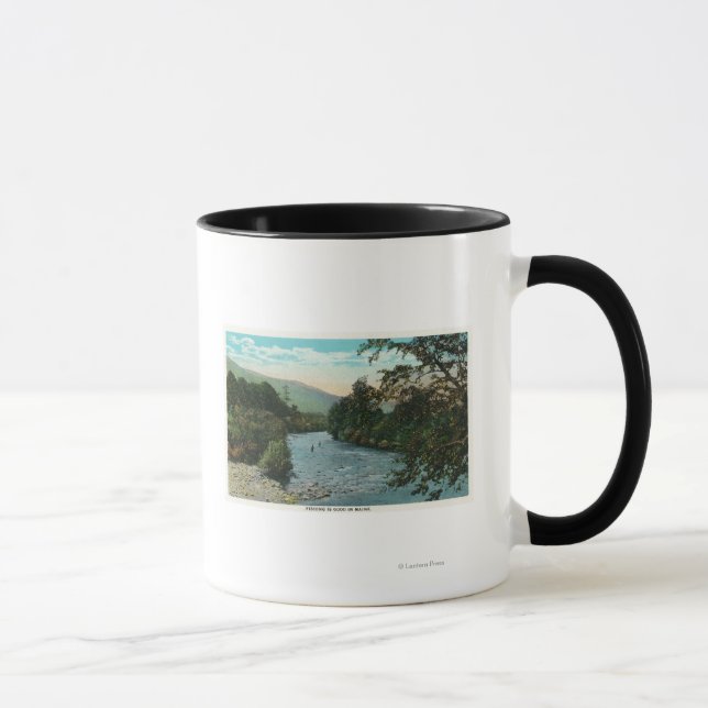 Landschaftliche Sicht auf die gute Fischerei Tasse (Rechts)