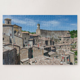 Landschaftliche Sicht auf Sorano, Toskana Jigsaw P