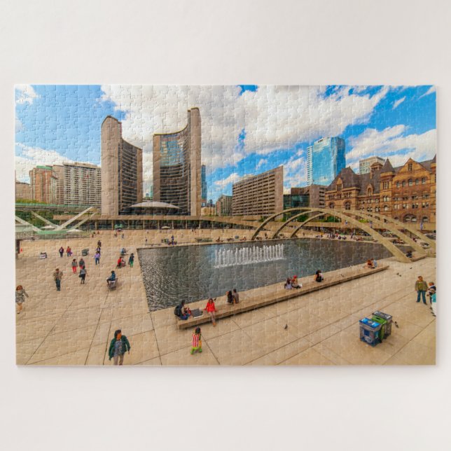 Landschaftliche Sicht auf Toronto Municipality, Ka (Horizontal)