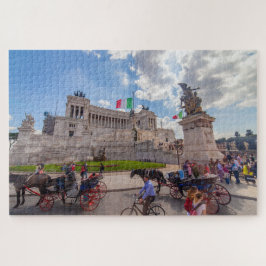Landschaftliche Sicht auf Vittoriano, Rom, Italien