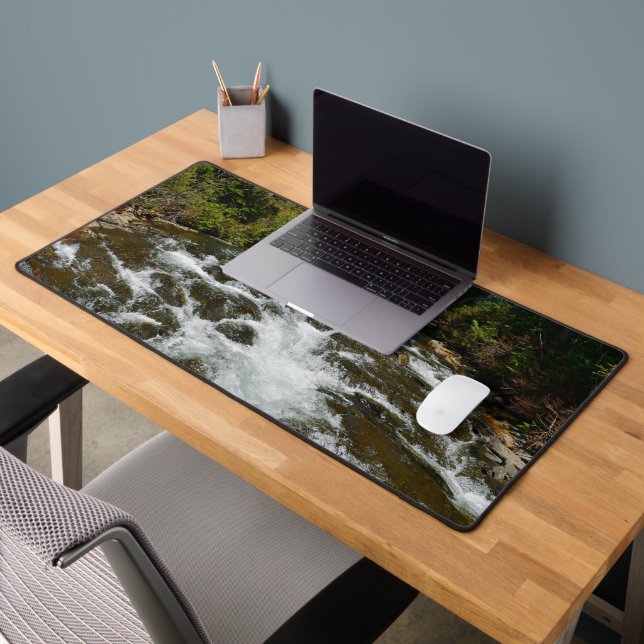 Landschaftliche Wildwasserlandschaft Schreibtischunterlage (Büro 2)
