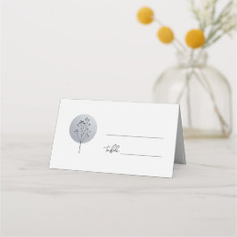 Landschaftliche Winterlandschaft Hochzeit Platzkar Platzkarte