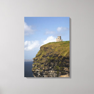 Landschaftlichen Klippen von Moher und O'Briens Tu Leinwanddruck