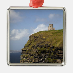 Landschaftlichen Klippen von Moher und O'Briens Tu Ornament Aus Metall