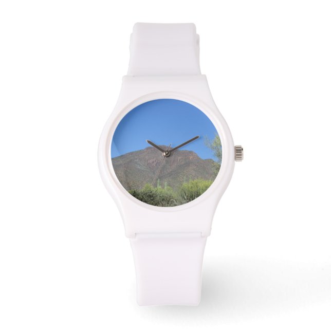Landschaftlicher Apache-Pfad Armbanduhr (Vorderseite)