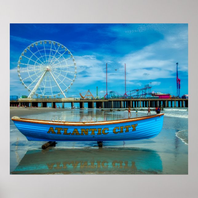 Landschaftlicher Atlantik Poster (Vorne)