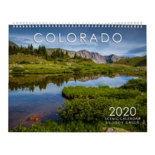 Landschaftlicher COLORADO-Kalender 2020 Kalender