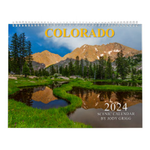 landschaftlicher Colorado-Kalender 2024 Kalender