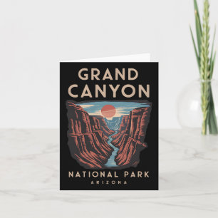 Landschaftlicher Grand Canyon Nationalpark Karte