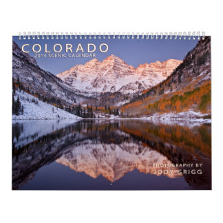 Landschaftlicher Kalender 2014 Colorados