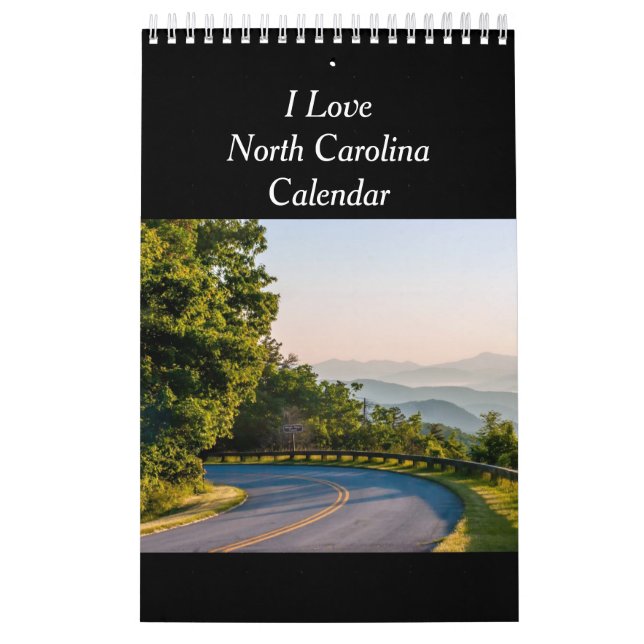 Landschaftlicher Kalender Nord-Carolina (Titelbild)