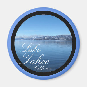 Landschaftlicher Kreismagnet Lake Tahoe Magnet