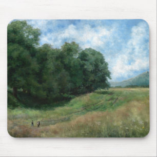 Landschaftlicher Landschaftspfad - Vintage Landsch Mousepad