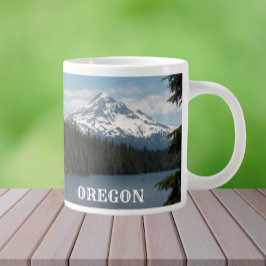 Landschaftlicher Monte Hood Oregon Landschaft Jumbo-Tasse