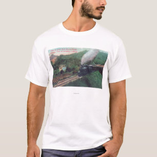 Landschaftlicher nordwestlicher pazifischer T-Shirt