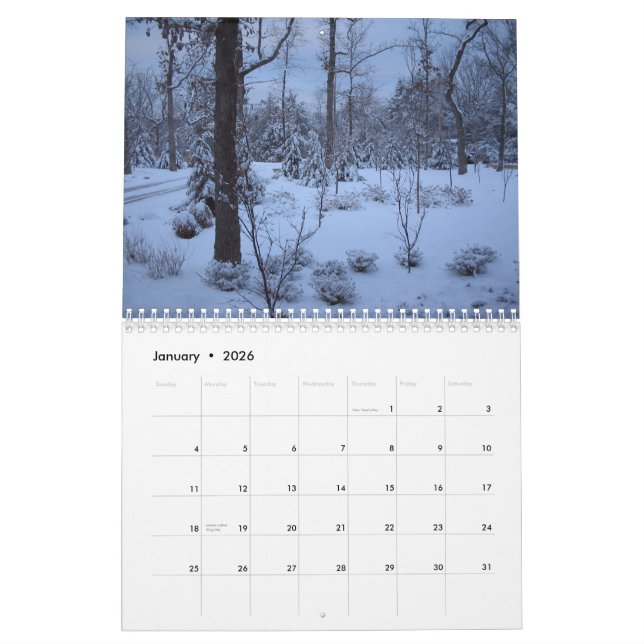 Landschaftlicher Ozarks Calander 2012 Kalender (Jan 2026)