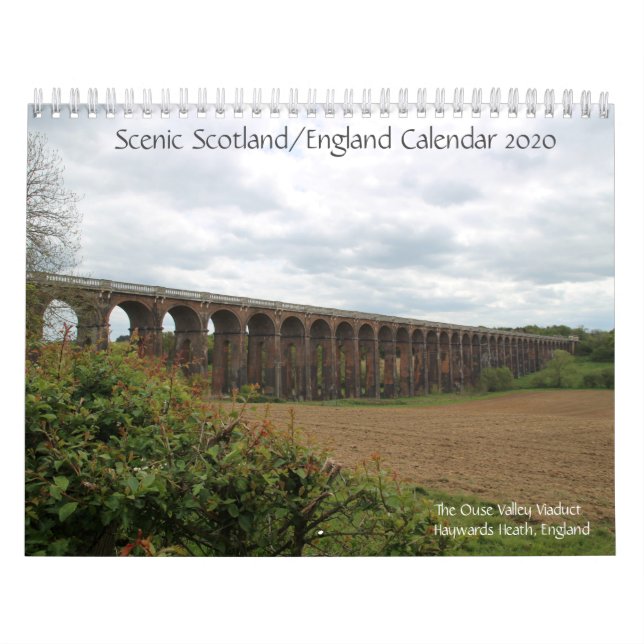 Landschaftlicher schottischer/englischer Kalender  (Titelbild)