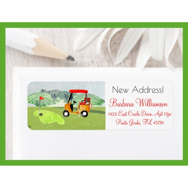 Landschaftlicher Spaß Golf Cart - Neue Adressrückg (Von Creator hochgeladen)