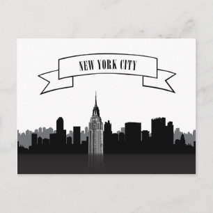 Landschaftlicher Stadtblick   New York City, New Y Postkarte
