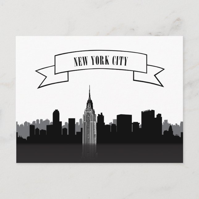 Landschaftlicher Stadtblick | New York City, New Y Postkarte (Vorderseite)