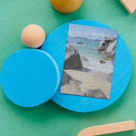 Landschaftlicher Strand in den Bädern der Jungfrau