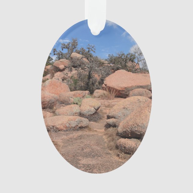 Landschaftlicher Texas verzauberter Ornament (Vorderseite)