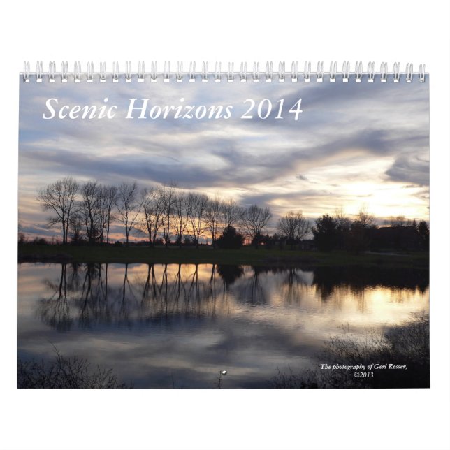 Landschaftlicher Wandkalender der Horizont-2014 (Titelbild)