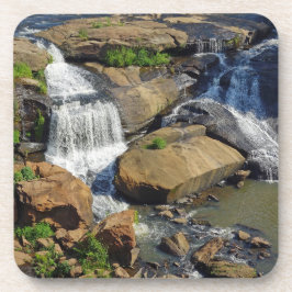 Landschaftlicher Wasserfall Getränkeuntersetzer