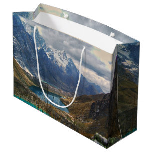 Landschaftliches Alpengebirge Foto Große Geschenktüte