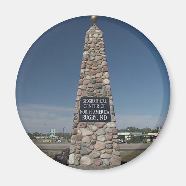 Landschaftliches Amerika-Magnet Magnet (Vorne)