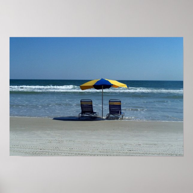 Landschaftliches Daytona Beach Foto Poster (Vorne)
