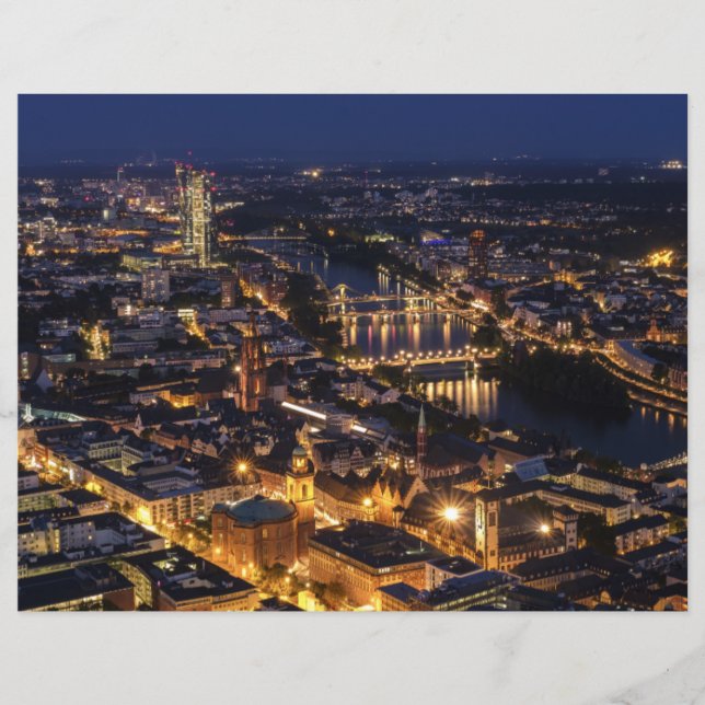 Landschaftliches Frankfurt Night Scrapbook (Vorderseite)