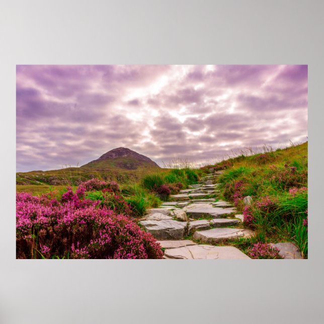 landschaftliches Irland-Plakat Poster (Vorne)
