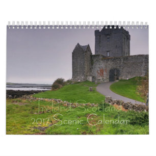Landschaftliches Irland Schottland 2017Calendar Kalender