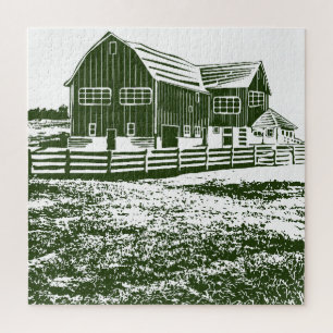 Landschaftliches Landschaftsbauernhaus im Landhaus