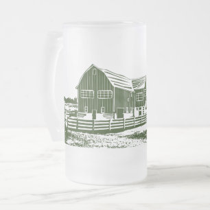Landschaftliches Landschaftsbauernhaus im Landhaus Mattglas Bierglas