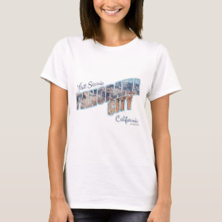 Landschaftliches Panorama Stadt Kalifornien Touris T-Shirt