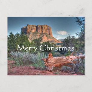Landschaftliches Sedona, frohe Weihnachten