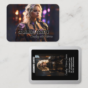 Landschafts-Coscards Benutzerdefinierte Cosplay- Visitenkarte