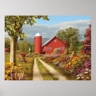 "Landschafts-Nachmittags-" Plakat Alan Giana
