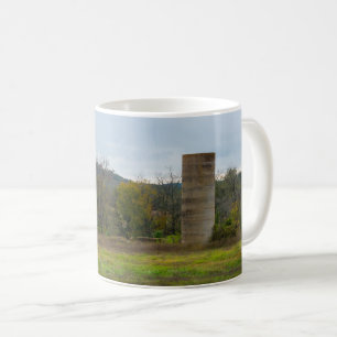 Landschafts-Tasse mit Silo-Motiv Kaffeetasse