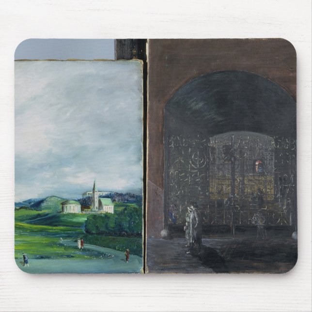 Landschafts- und Straßenszene Mousepad (Vorne)